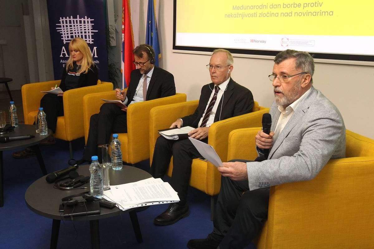 Snimak konferencije „Nekažnjivost je zločin – sprečimo ga“ (31. oktobar 2025.)