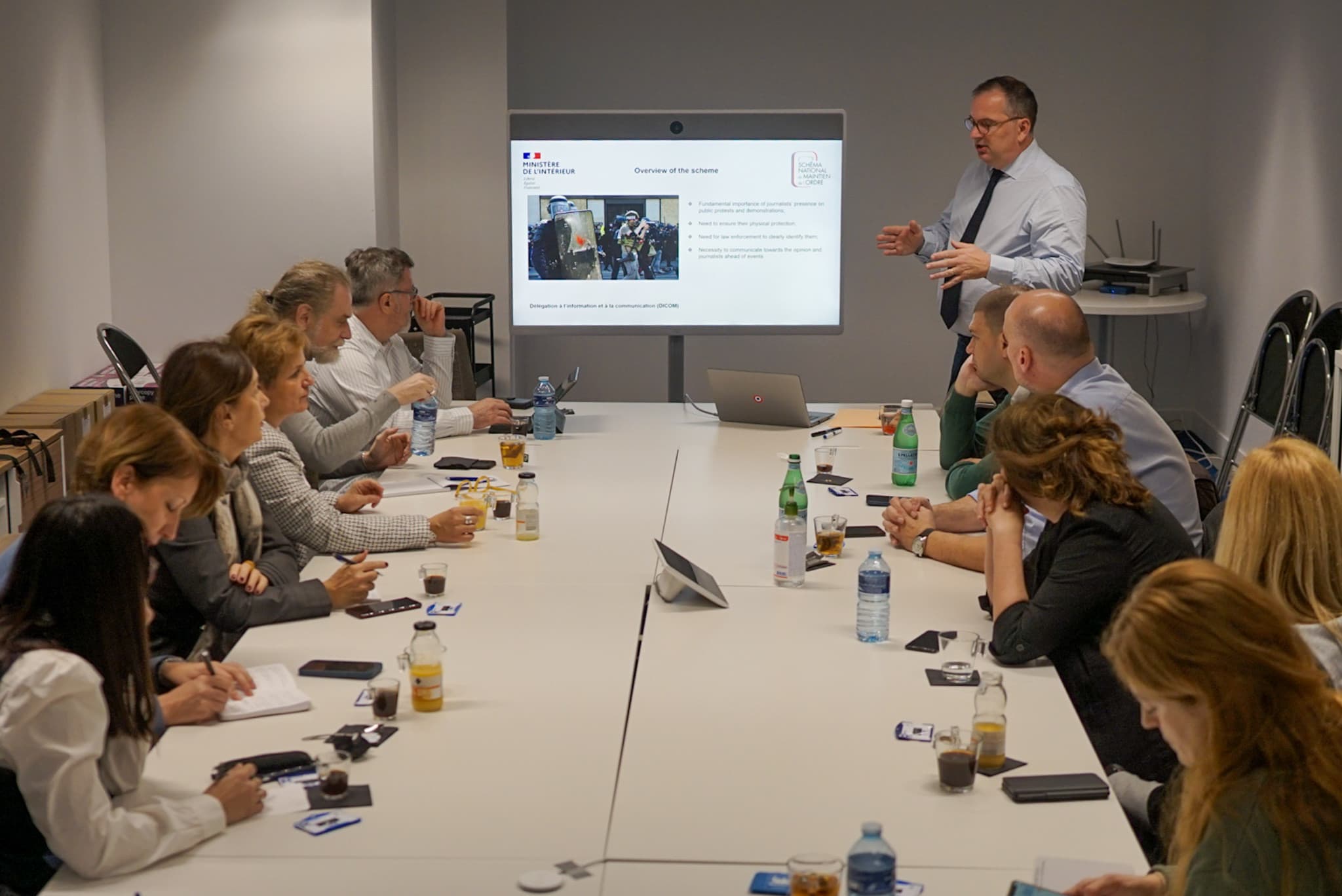 Članovi Stalne radne grupe za bezbednost novinara u poseti Francuskoj