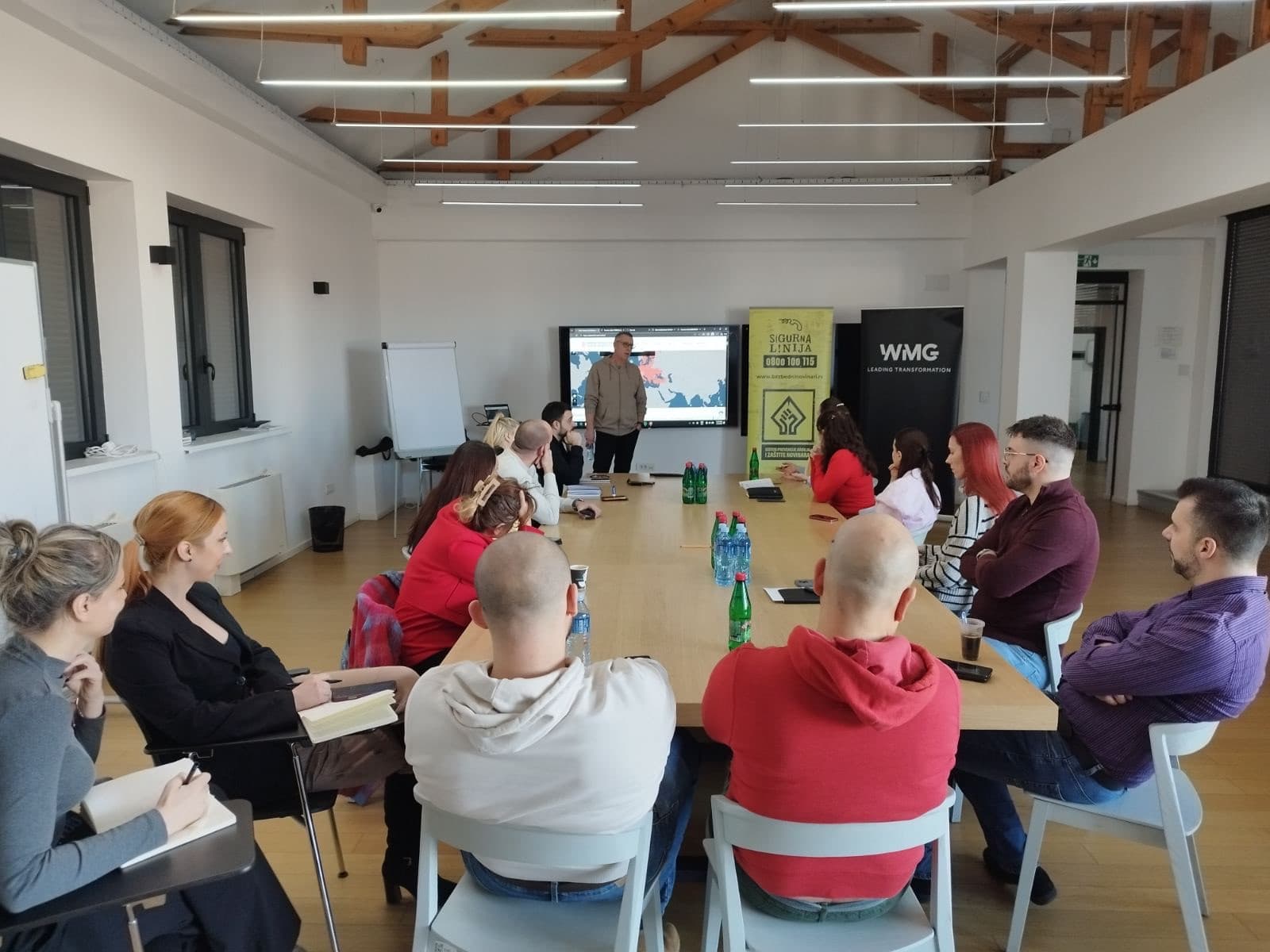 ANEM organizovao trening za bezbednost novinara zaposlenih u okviru Wireless Media Group