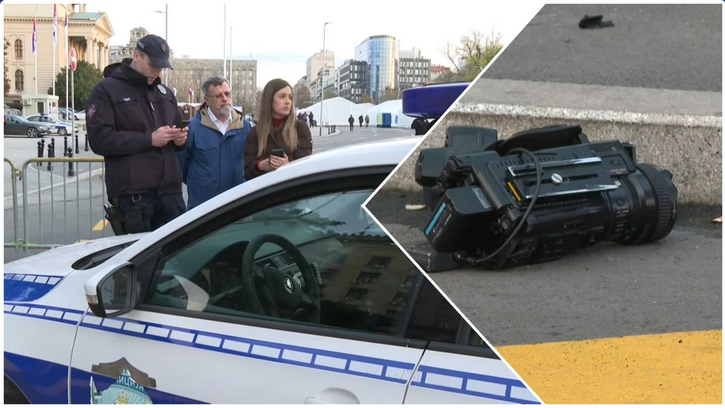 ANEM ALARM: Policija prikriva odgovornost za nečinjenje prilikom napada na ekipu N1 ispred skupštine