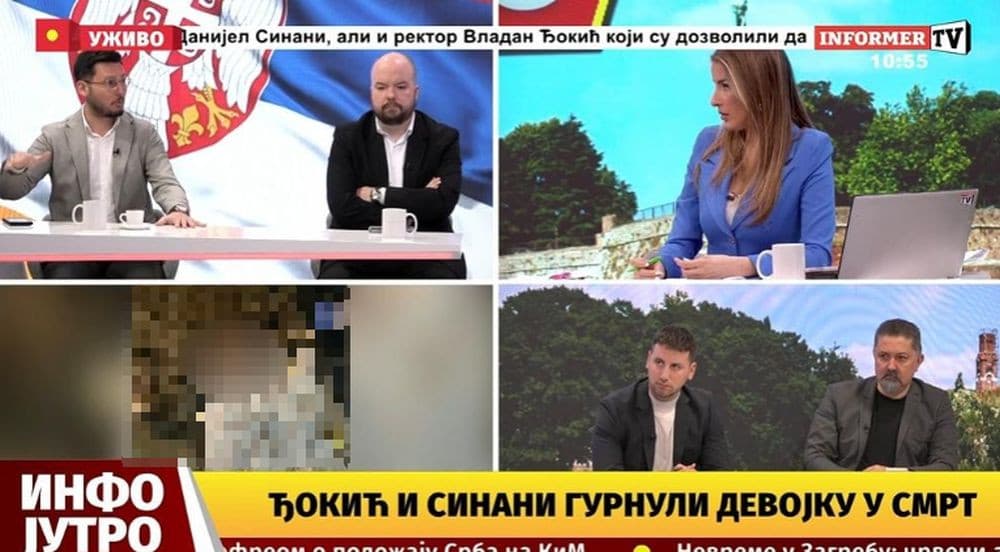 The informer politicizes the death of the student, callously publishing photographs from the investigation and personal information of the victim.