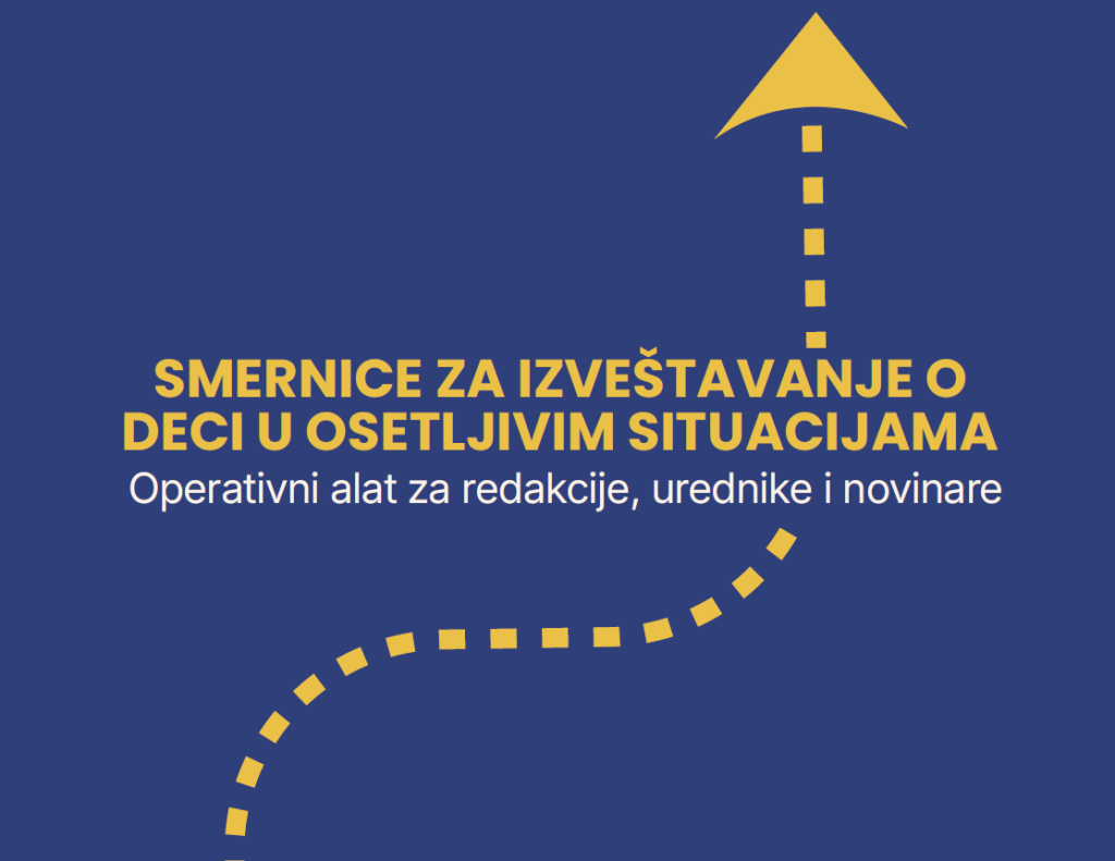 Prijatelji dece Srbije izradili smernice za izveštavanje o deci u osetljivim situacijama